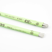 日本进口 36cm花茎铁线20 35号铁丝布艺花烫花器DIY微钩绢花材料