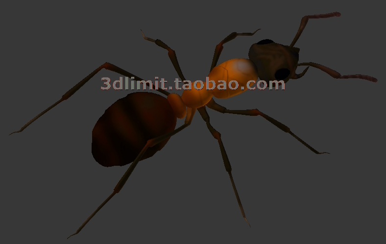 蚂蚁模型（wavefront obj）带贴图 适用于3dMax C4D Maya blender|msdalam kategori 商务/设计服务, 设计服务, 设计素材/源文件 - dari Buy2taobao.com untuk memberikan perkhidmatan ejen Taobao profesional membeli