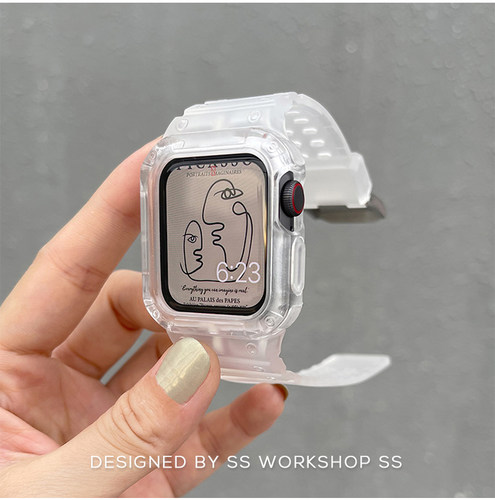 新款S9运动二合一适用iwatch表带