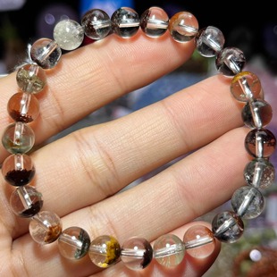 NO.5692天然四季 幽灵手链7.7mm15.2g