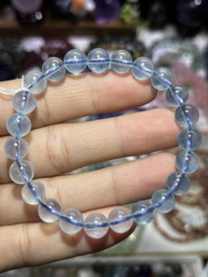 NO.5769天然海蓝宝手链8mm17g