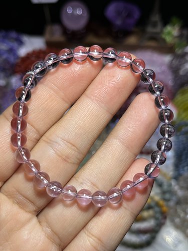NO.6763天然紫水晶手链5.9mm9.3g