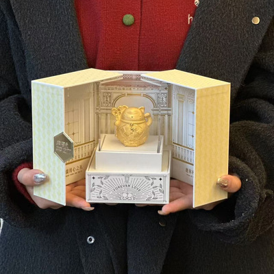 铸金黄铜开业情人节送礼高档摆件