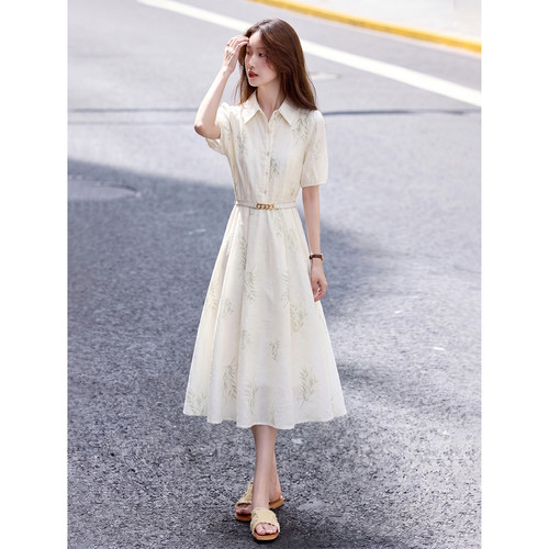 裙子女夏2026巨好看时尚气质绝美不撞款连衣裙特别漂亮掐腰小裙子