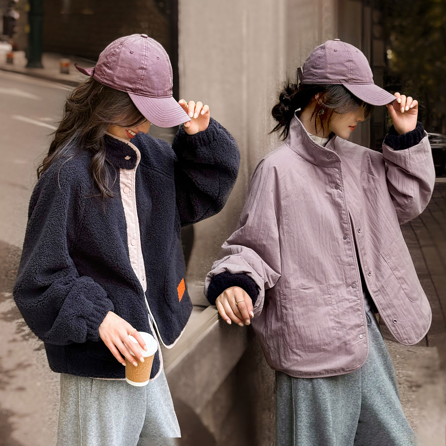 苏醒的乐园皮草外套女2025新款今年流行爆款秋季新款两面穿上衣