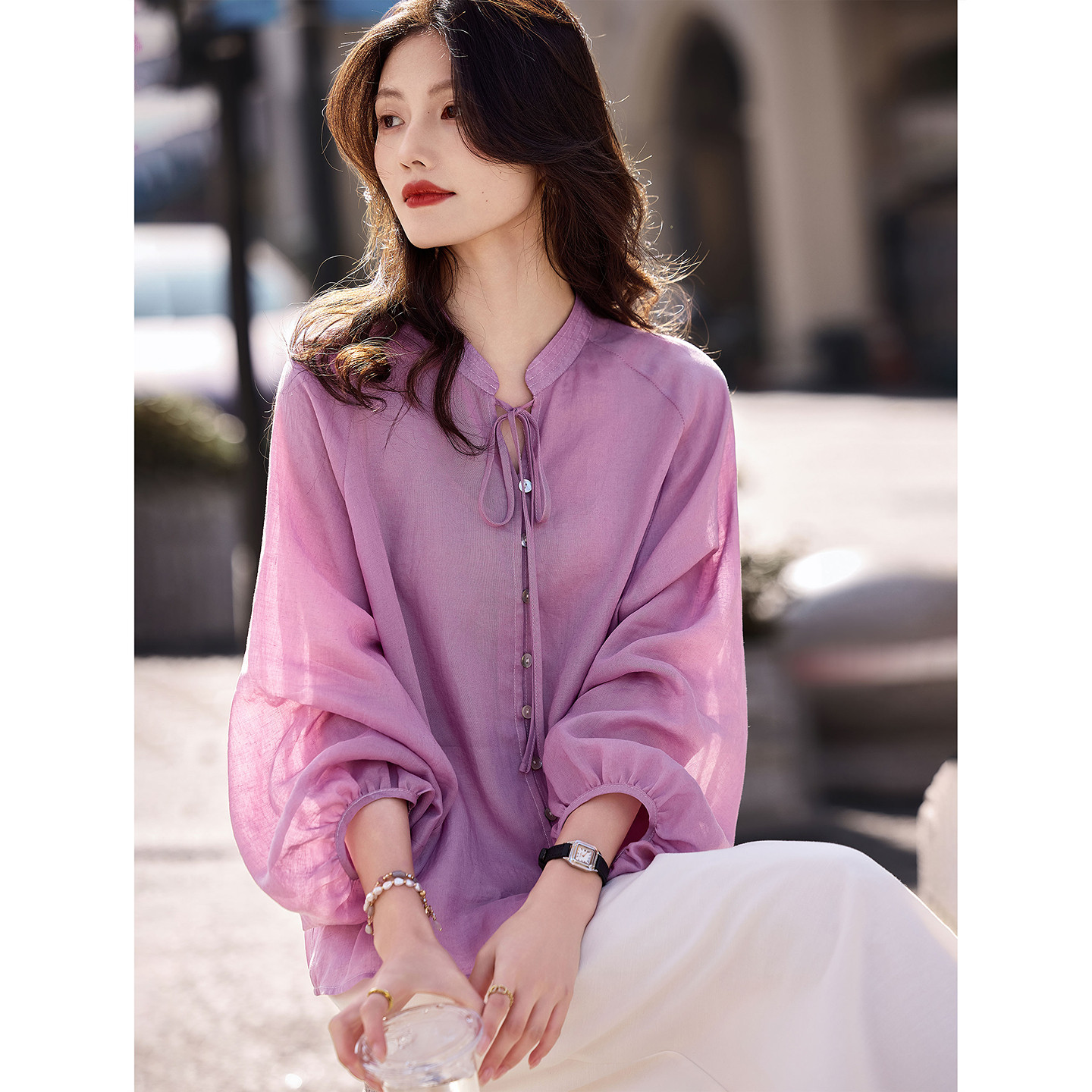 2026年春季新款长袖衬衫SXCS26020