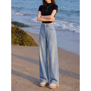 SXK26010 阔腿牛仔长裤 2026年春季 新款