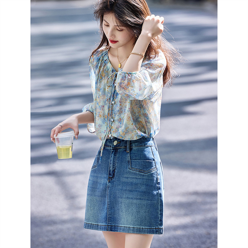 衬衫女款2026新款别致很仙的上衣时尚气质衬衣法式小资漂亮上衣