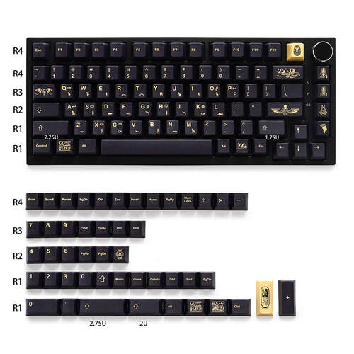新款PharaohKeycaps法老键帽原