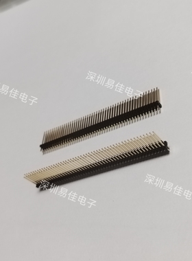 双排针  1.27间距   2*50P   加长针L12MM