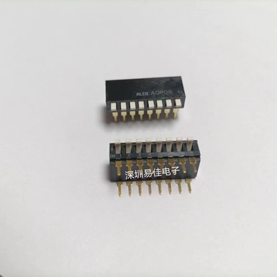 TE/泰科拨码开关8位侧拨TE