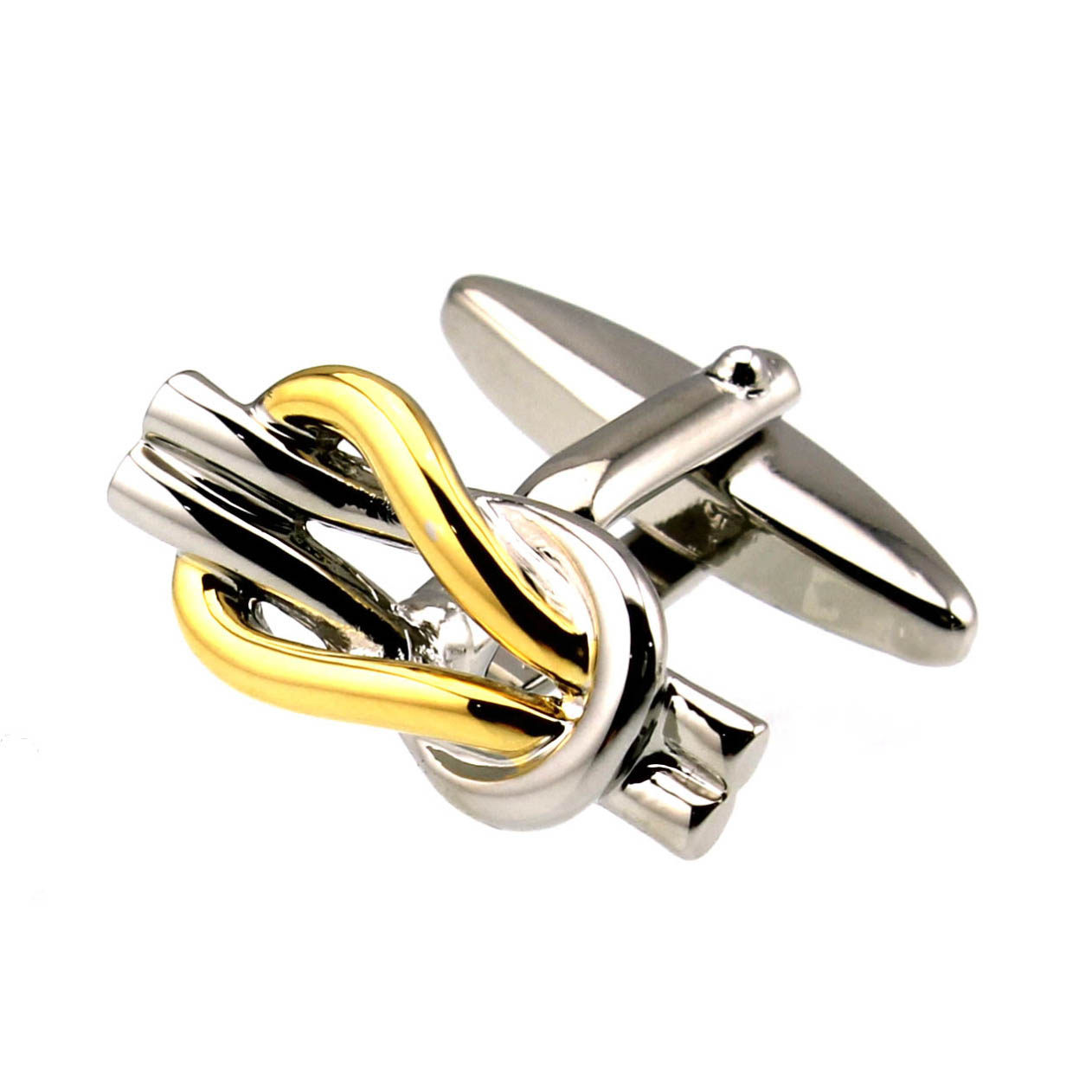 sunnylink经典金色银色黑色绳扣中国结袖扣袖钉cufflinks A1208