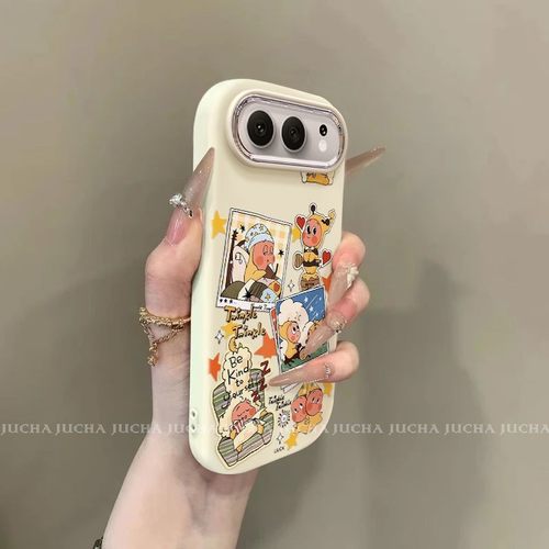 睡梦星星人适用荣耀500手机壳高级感轻奢honor400pro情侣款300防