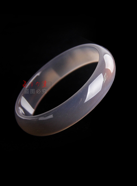 新品巴西天然原色窄条玛瑙玉髓