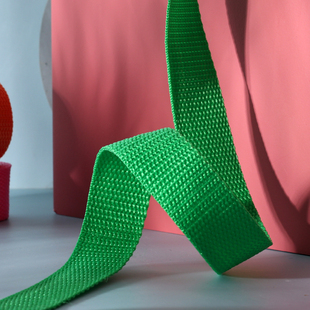 彩色帆布包带2.5cm宽绳子扁带织带带子绳背带绑带背包辅料书包带