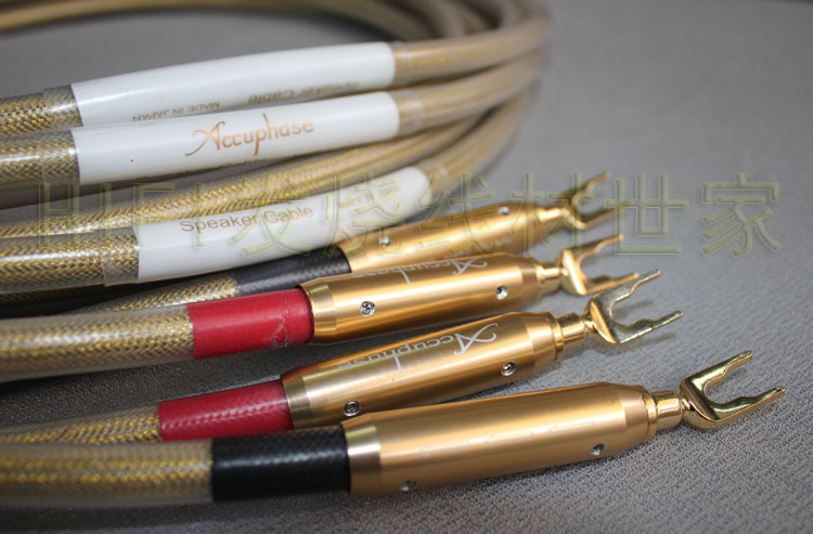 原装二手 日本Accuphase 金嗓子 极烧级喇叭线 发烧音箱线 音箱线