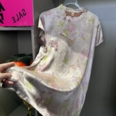 斜襟花萝连衣裙上衣 老料新中式 桃夭 新款