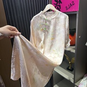 2025新款 新中式 国风改良旗袍连衣裙女