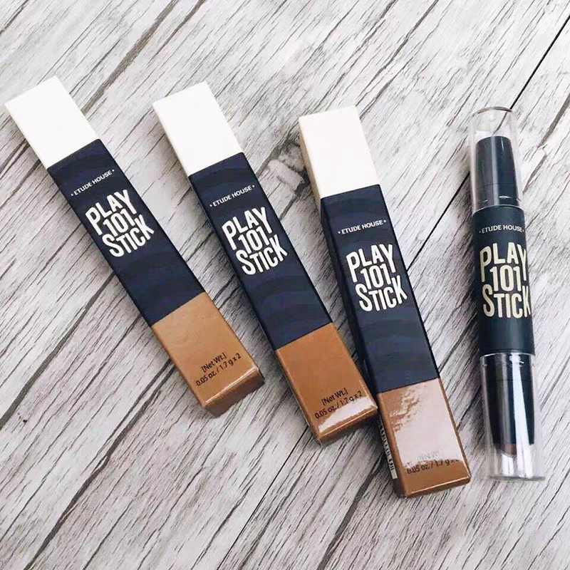 韩国直邮伊蒂之屋高光修容棒双头两用水光肌提亮鼻侧阴影一体笔