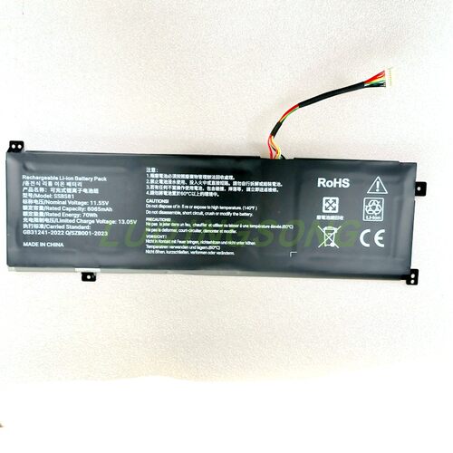 适用雷神ThunderBook16-12900H1 IGER Z1笔记本电脑SSBS81电池