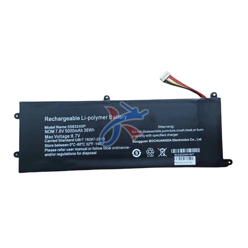 5583240P适用宁美CRL200-N5162 笔记本电脑NOTEBOOK COMPUTER电池