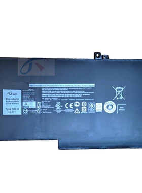 全新DJ1J0适用latitude7000 7310 7400 7280 7380 7490 0G74G电池