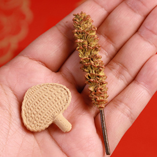 迷你微缩食玩娃屋中式怀旧鸡毛掸蒲扇葵扇模型小东西摆件过家家R6