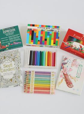 迷你玩具学习文具微缩食玩小布OB可写16色蜡笔彩色铅笔模型R8