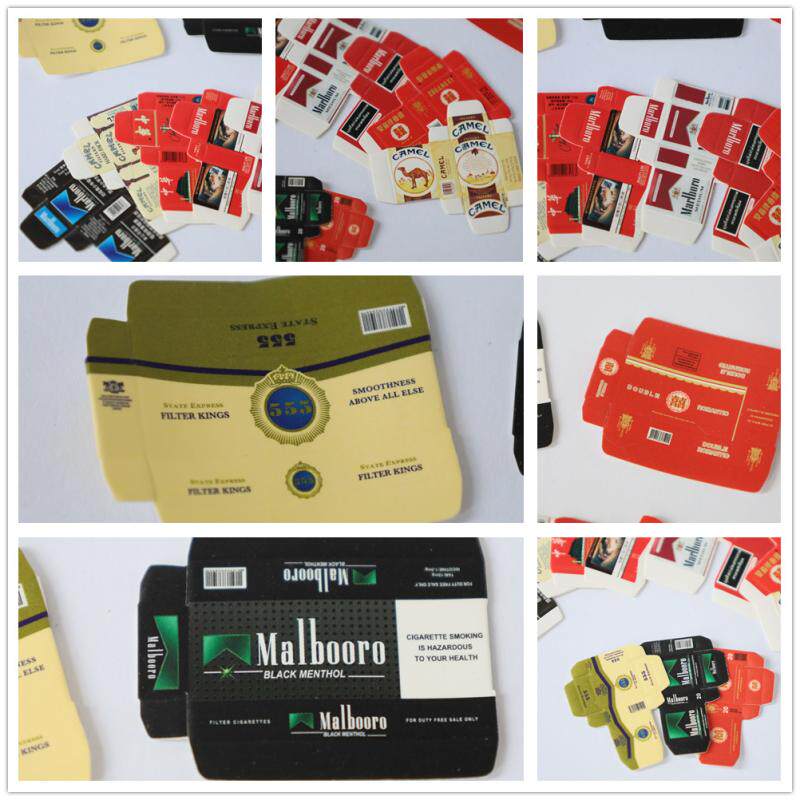 迷你玩具微缩食玩零食超市ob小布兵人场景香烟盒纸模模型