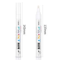 Deli S558 paint pen, oil-based touch-up pen, sign-in pen, DIY photo album, doodle pen, tire pen, 12 markers thumbnail 5