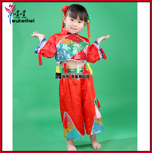幼儿表演服装 儿童开心扮演服饰 端阳乐服装 舞台演出服装