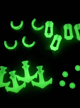 DIY改装配件战术夜光机能背包拉手绳 延长拉尾拉坠户外衣服拉链头