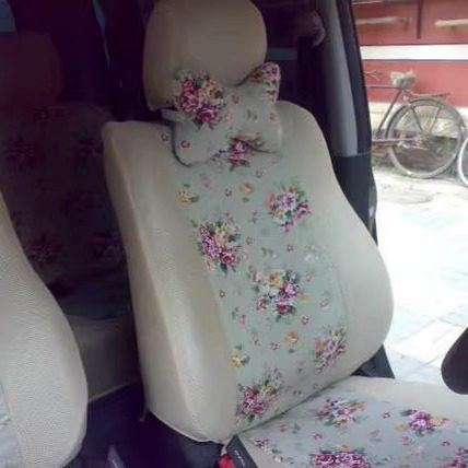 订做四季纯棉帆布印花汽车座套