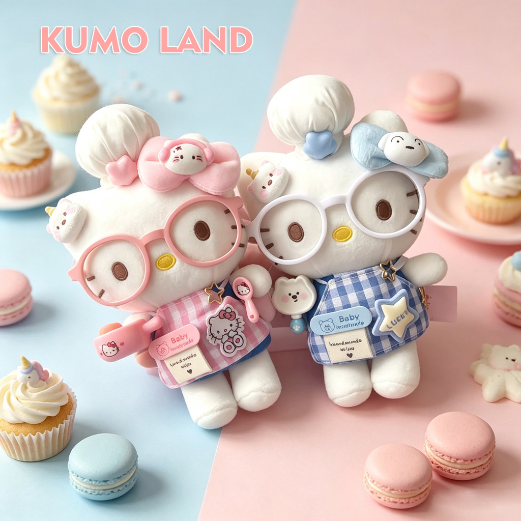 Kumo land日本kitty凯蒂猫哈喽KT包包挂件毛绒玩偶书包挂饰礼物
