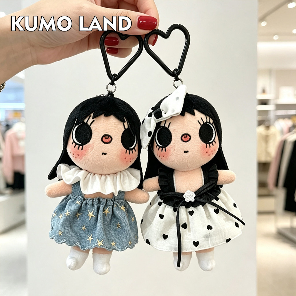KUMO LAND小玉yuy包包挂件棉花娃娃玩偶公仔情人节礼物书包挂饰