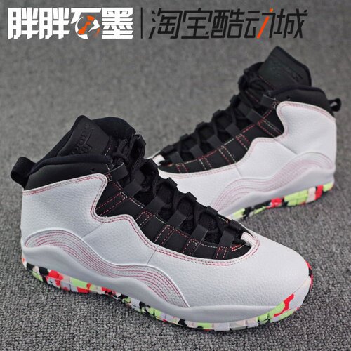 运动鞋JORDANAJ10糖果彩色