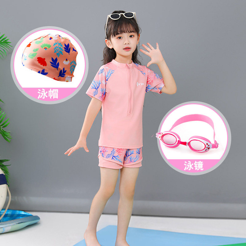 儿童泳衣套装夏季新款分体泳装
