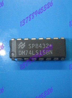 DM74LS158N   74LS158 全新原装美国NS   直插DIP-16