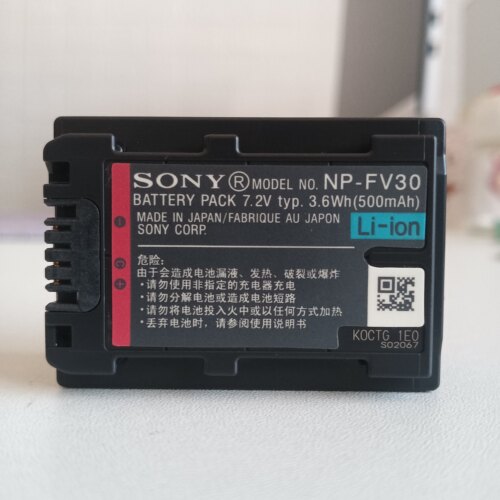 索尼NP-FV30原装电池CX700 CX360E PJ30E PJ580 FH40 FV70 FH60