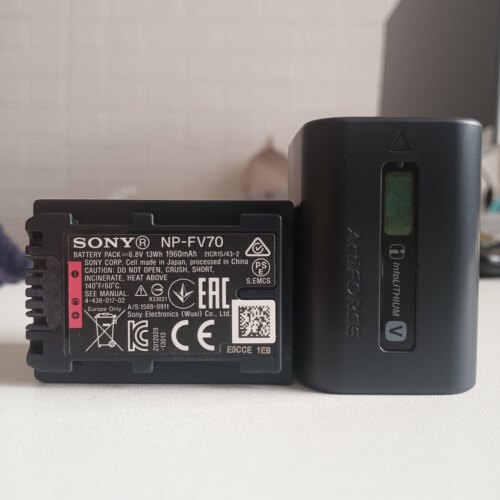 索尼NP-FV70原装AX100 PJ580E PJ670 AX30 AXP35 FV70A摄像机电池