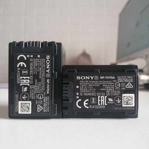 原装Sony/索尼NP-FV70A电池FV50摄像机AX700 AX60 45 CX680 AX100