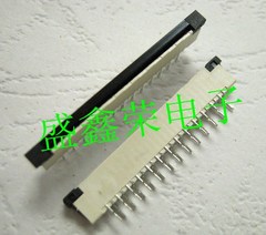 Khoảng cách 1.0mm FPC FFC ổ cắm giao diện cáp mềm 22P24P26P chân hàng đôi dọc phích cắm thẳng cắm sai