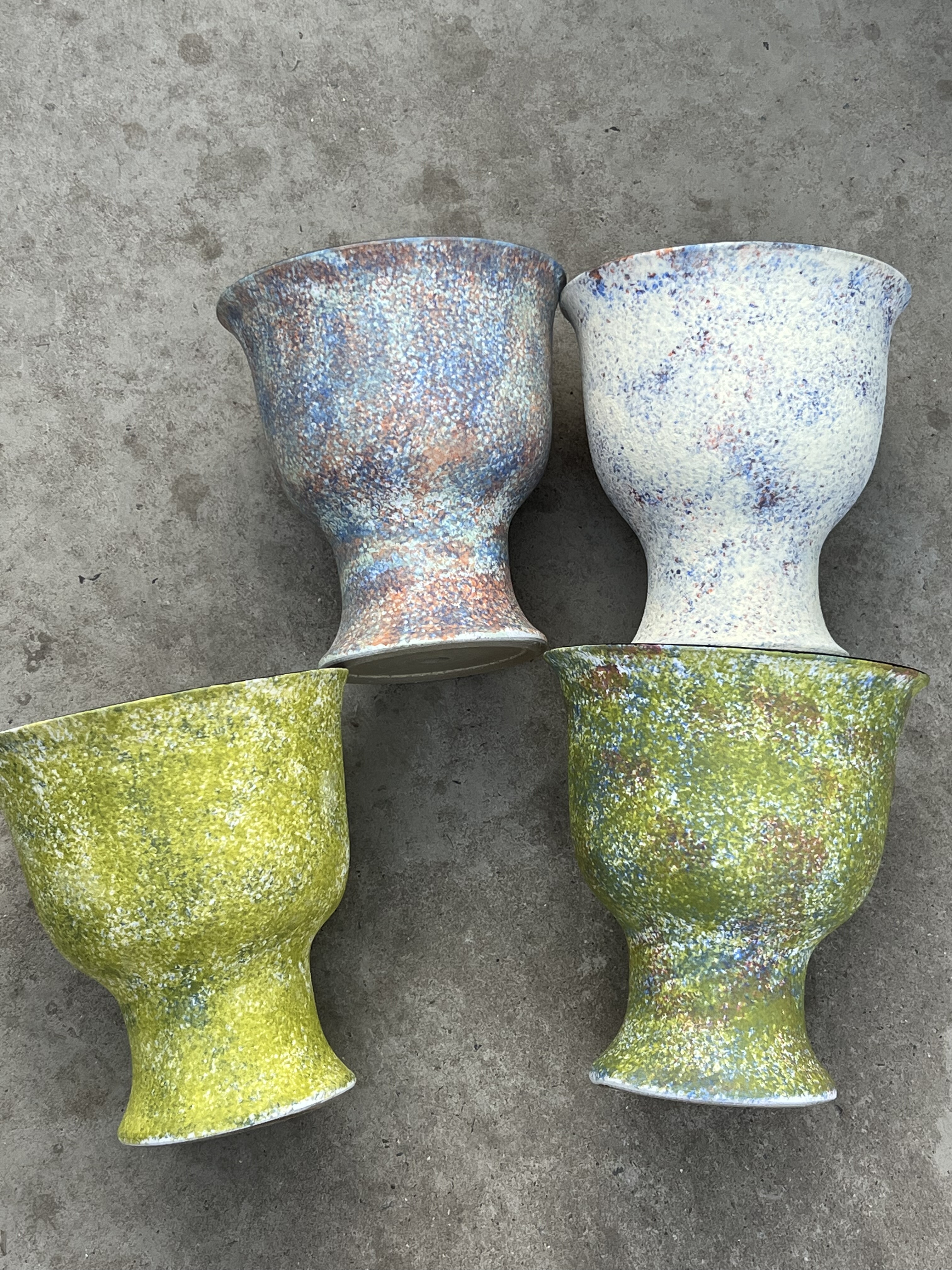 艺术感高级哑光景德镇奶油油画蜡笔彩虹流沙星球花器花盆,鲜花速递/花卉仿真/绿植园艺,花盆,淘宝优惠券,粉丝福利购,淘宝优惠卷