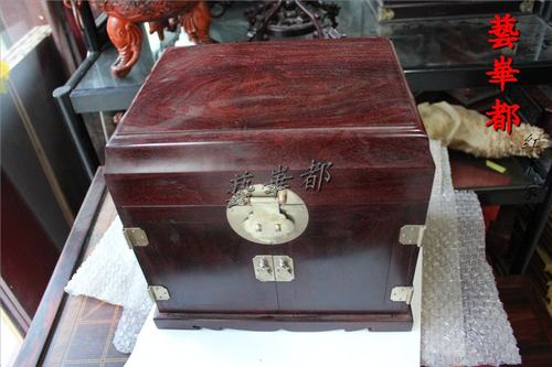 工艺品/印度小叶紫檀官皮箱/珠宝箱/药箱/保险箱/化妆箱/厂家直销