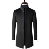 2021男士休闲毛呢大衣带内胆羊毛大衣AC306-P430，男装毛呢大衣，星座1409-3