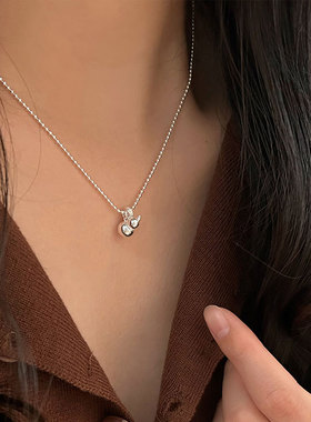 持恒韩国韩版S925纯银葫芦项链女轻奢时尚设计感百搭锁骨链高级感