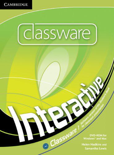 剑桥原版英语教材 Interactive 1 Classware DVD-ROM 互动软件