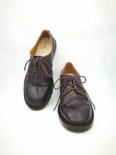 手工定制复古做旧固特异做工男鞋 低帮男鞋 做旧鞋 牛皮鞋