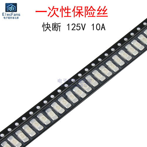 (5个)快断保险丝125V10A