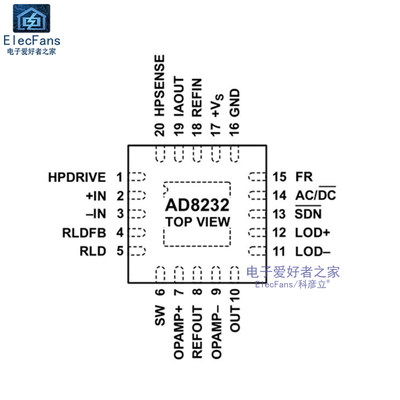 AD8232心电图监测生理身体指标测量板脉搏跳动心脏传感器创客模块